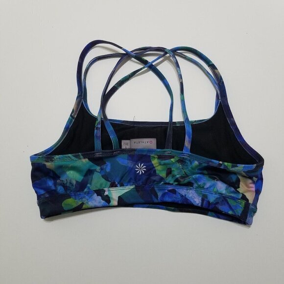Athleta Sports Bra‎ Blue Size S - Picture 3 of 6